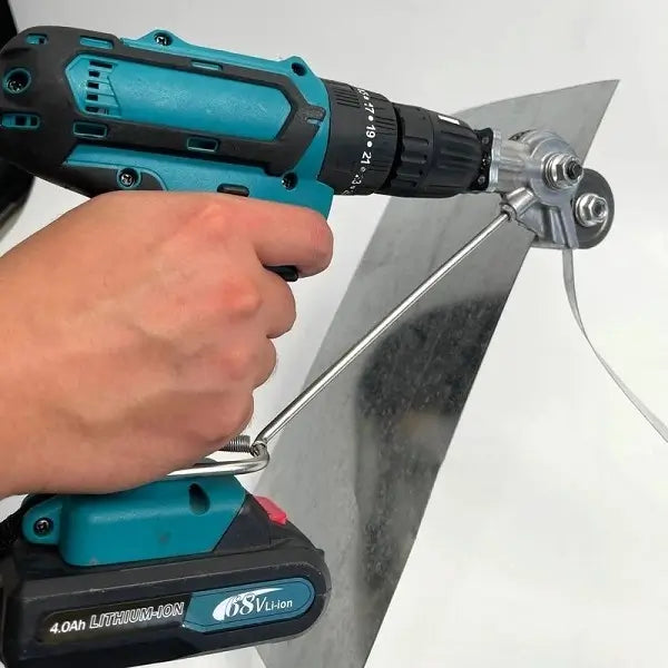 METALSLICER™ Accessoire de coupe en métal pour perceuse électrique