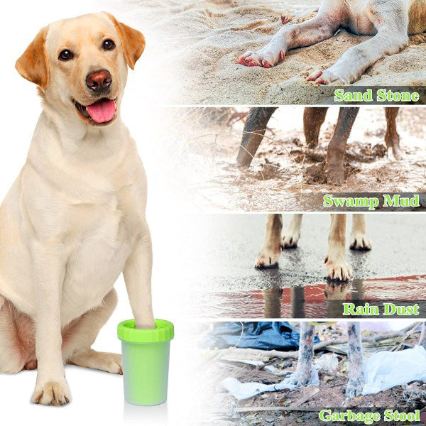 PAWSANI™ Récipient pour le nettoyage des pattes du chien