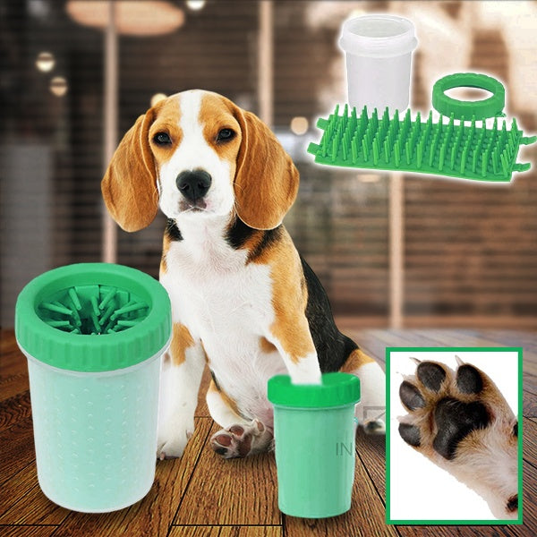 PAWSANI™ Récipient pour le nettoyage des pattes du chien